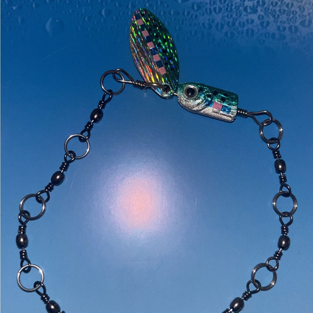 Colorful Fishing Lure Bracelet.